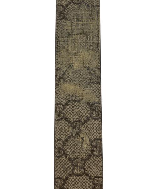GUCCI（グッチ）GUCCI (グッチ) インターロッキングGバックルベルト ベージュの古着・服飾アイテム