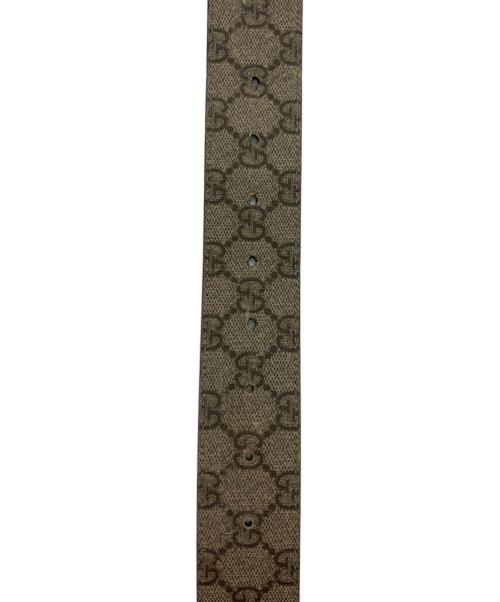 GUCCI（グッチ）GUCCI (グッチ) インターロッキングGバックルベルト ベージュの古着・服飾アイテム
