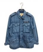 Denim & Supply Ralph Laurenデニム＆サプライ ラルフローレン）の古着「DENIM & SUPPLY RALPH LAUREN　デニムM65ジャケット」｜インディゴ