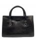 JIMMY CHOO (ジミーチュウ) ライリースターエンボスバッグ ブラック：30000円