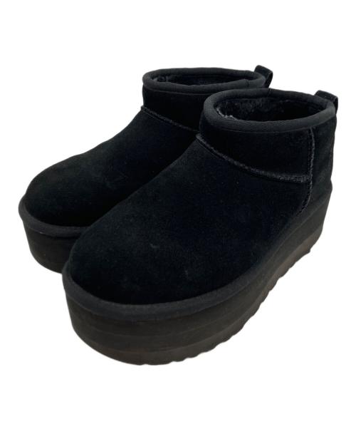 UGG（アグ）UGG (アグ) Classic Ultra Mini Platform ブラック サイズ:23cmの古着・服飾アイテム