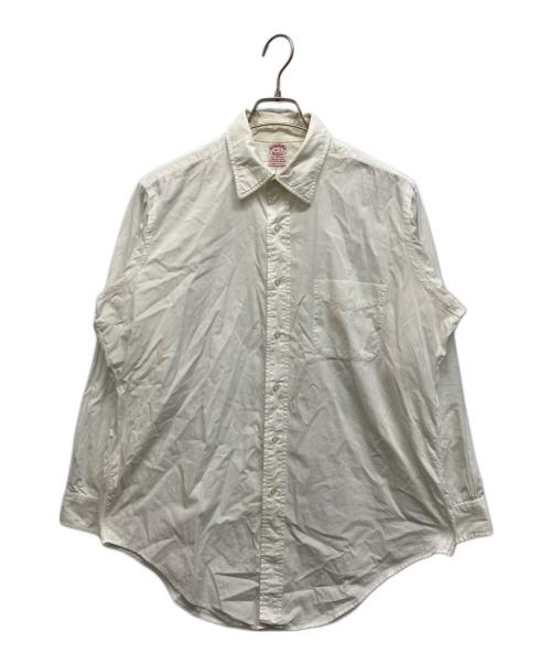 BROOKS BROTHERS（ブルックスブラザーズ）BROOKS BROTHERS (ブルックスブラザーズ) 90's USA製 makers L/sシャツ ホワイト サイズ:16-2の古着・服飾アイテム