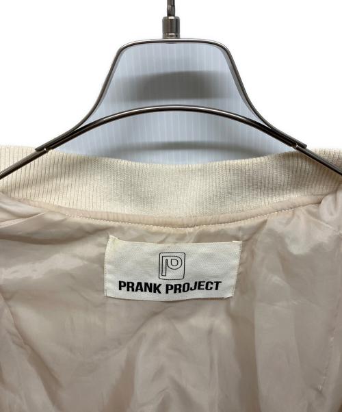 PRANK PROJECT（プランクプロジェクト）PRANK PROJECT (プランクプロジェクト) Bomber Jacket ホワイト サイズ:Freeの古着・服飾アイテム