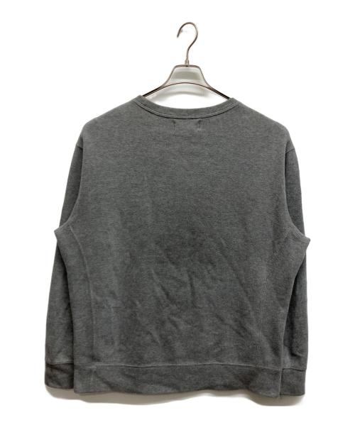 POLO RALPH LAUREN（ポロ・ラルフローレン）POLO RALPH LAUREN (ポロ・ラルフローレン) クルーネックスウェット グレー サイズ:Lの古着・服飾アイテム