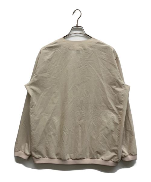 NANGA（ナンガ）NANGA (ナンガ) ドットエア コンフィ カーディガン アイボリー サイズ:JPN L　USA M　EUR Mの古着・服飾アイテム