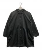 Porter Classicポータークラシック）の古着「CHINO SHIRT COAT」｜ブラック