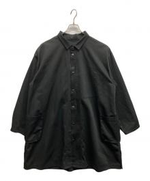 Porter Classic（ポータークラシック）の古着「CHINO SHIRT COAT」｜ブラック