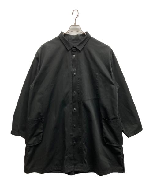 Porter Classic（ポータークラシック）Porter Classic (ポータークラシック) CHINO SHIRT COAT ブラック サイズ:3の古着・服飾アイテム
