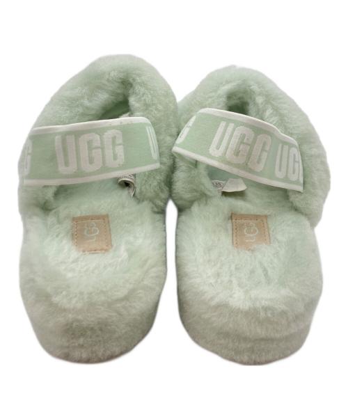 UGG（アグ）UGG (アグ) oh yeahサンダル グリーン サイズ:24の古着・服飾アイテム