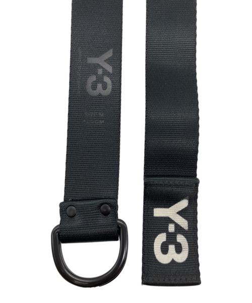 Y-3（ワイスリー）Y-3 (ワイスリー) ベルト ブラックの古着・服飾アイテム