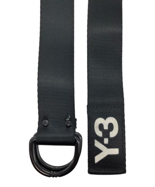 Y-3（ワイスリー）Y-3 (ワイスリー) ベルト ブラックの古着・服飾アイテム