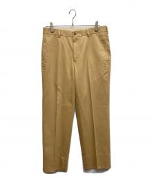 346 BROOKS BROTHERS（346 ブルックスブラザーズ）の古着「センタープレスパンツ」｜ベージュ
