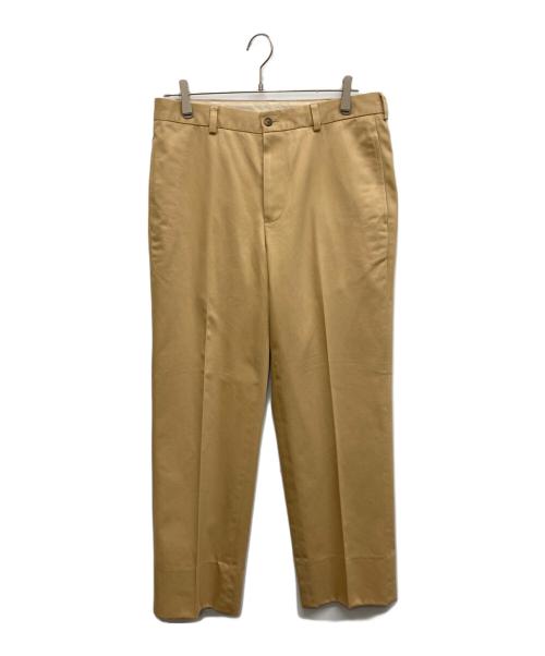 346 BROOKS BROTHERS（346 ブルックスブラザーズ）346 BROOKS BROTHERS (346 ブルックスブラザーズ) センタープレスパンツ ベージュ サイズ:W31L32の古着・服飾アイテム