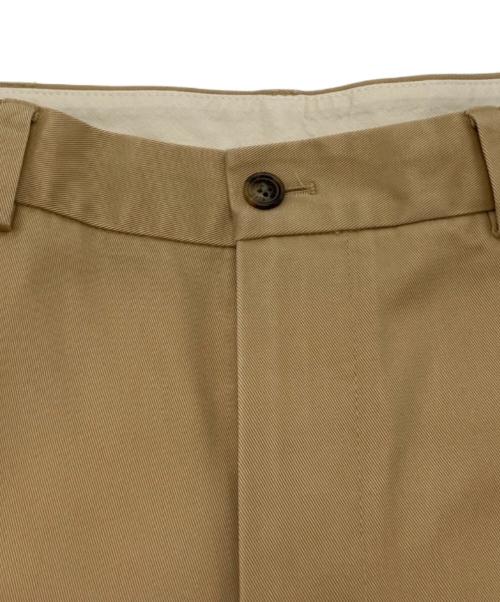 346 BROOKS BROTHERS（346 ブルックスブラザーズ）346 BROOKS BROTHERS (346 ブルックスブラザーズ) センタープレスパンツ ベージュ サイズ:W31L32の古着・服飾アイテム