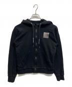 ARMANI EXCHANGEアルマーニ エクスチェンジ）の古着「ジップパーカー」｜ブラック