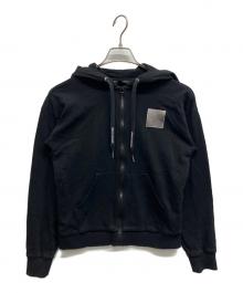 ARMANI EXCHANGE（アルマーニ エクスチェンジ）の古着「ジップパーカー」｜ブラック
