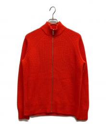 MACKINTOSH LONDON（マッキントッシュ ロンドン）の古着「ドライバーズニット」｜オレンジ