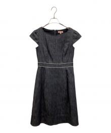 TOCCA（トッカ）の古着「ノースリーブワンピース」｜ネイビー