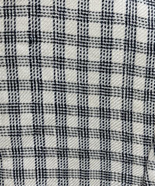 theory（セオリー）theory (セオリー) Linear Check Straight Blazer ベージュ サイズ:SIZE 6の古着・服飾アイテム