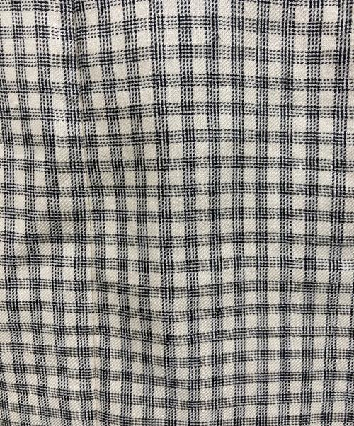 theory（セオリー）theory (セオリー) Linear Check Straight Blazer ベージュ サイズ:SIZE 6の古着・服飾アイテム