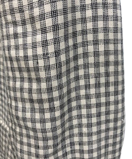 theory（セオリー）theory (セオリー) Linear Check Straight Blazer ベージュ サイズ:SIZE 6の古着・服飾アイテム