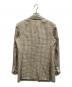 theory (セオリー) Linear Check Straight Blazer ベージュ サイズ:SIZE 6：12000円