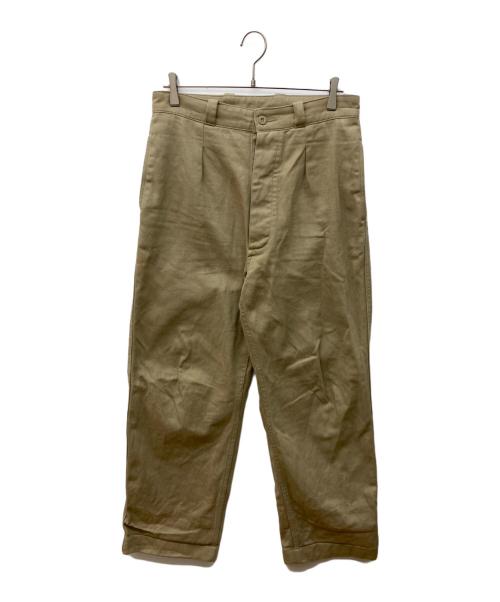 French Army（フランス軍）French Army (フランス軍) M52 チノパンツ ベージュ サイズ:24の古着・服飾アイテム