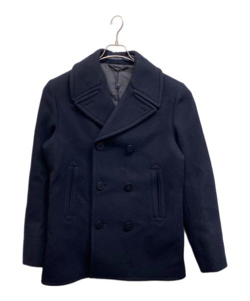 POLO RALPH LAUREN（ポロ・ラルフローレン）POLO RALPH LAUREN (ポロ・ラルフローレン) ウールPコート ネイビー サイズ:38の古着・服飾アイテム