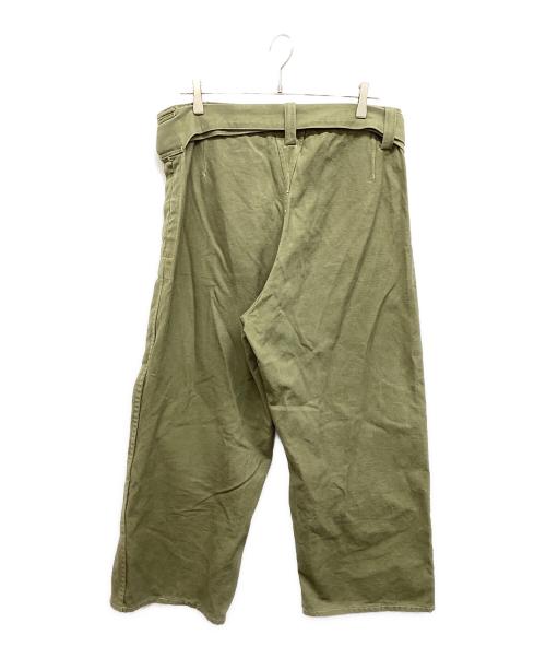 French Army（フランス軍）French Army (フランス軍) M-35 モーターサイクルパンツ カーキ サイズ:2の古着・服飾アイテム