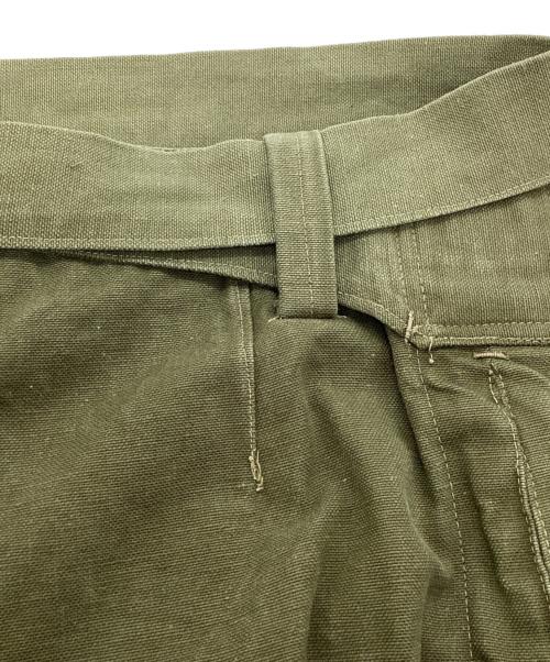 French Army（フランス軍）French Army (フランス軍) M-35 モーターサイクルパンツ カーキ サイズ:2の古着・服飾アイテム