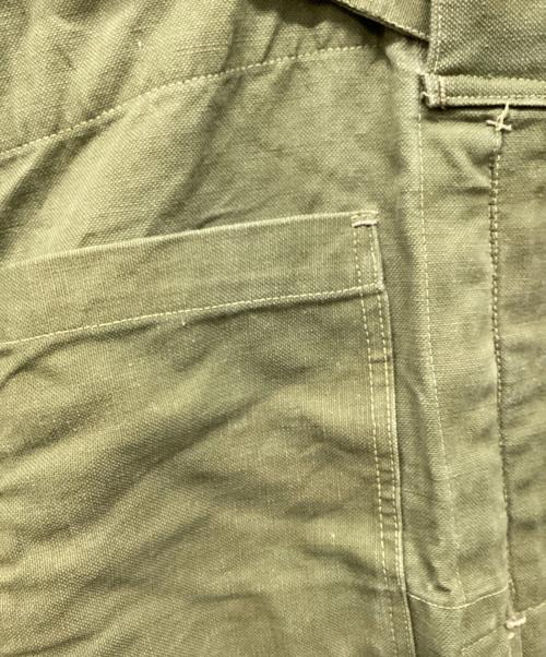 French Army（フランス軍）French Army (フランス軍) M-35 モーターサイクルパンツ カーキ サイズ:2の古着・服飾アイテム