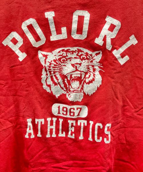 POLO RALPH LAUREN（ポロ・ラルフローレン）POLO RALPH LAUREN (ポロ・ラルフローレン) リバーシブルTシャツ レッド×グレー サイズ:下記参照の古着・服飾アイテム