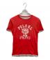POLO RALPH LAUREN（ポロ・ラルフローレン）の古着「リバーシブルTシャツ」｜レッド×グレー