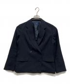 SHIPSシップス）の古着「ダブルジャケット」｜ネイビー