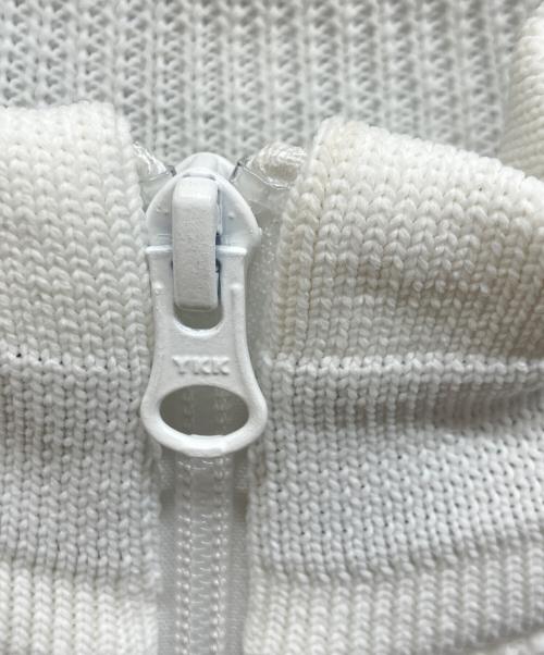 PEARLY GATES（パーリーゲイツ）PEARLY GATES (パーリーゲイツ) ニットジャケット ホワイト サイズ:1の古着・服飾アイテム