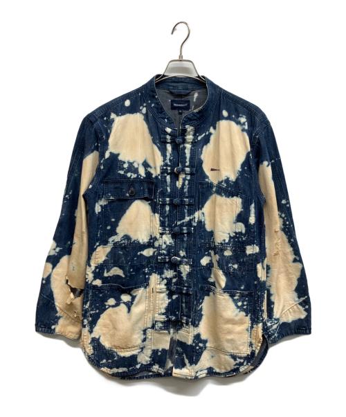 DESCENDANT（ディセンダント）DESCENDANT (ディセンダント) BTCチャイナデニムジャケット インディゴ サイズ:3の古着・服飾アイテム