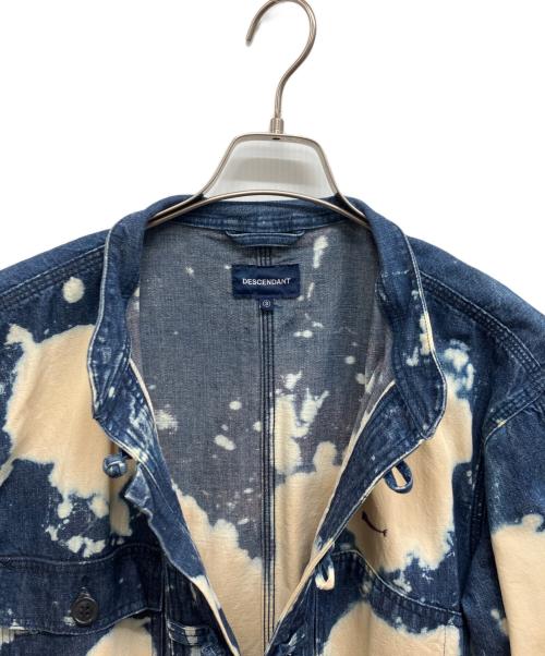 DESCENDANT（ディセンダント）DESCENDANT (ディセンダント) BTCチャイナデニムジャケット インディゴ サイズ:3の古着・服飾アイテム