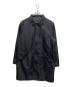 A.P.C.（アーペーセー）の古着「中綿スナップボタンステンカラーコート」｜ブラック