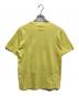 COMME des GARCONS HOMME (コムデギャルソン オム) ストライプTシャツ イエロー サイズ:Free：6000円