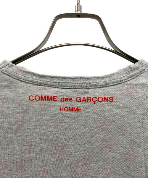 COMME des GARCONS HOMME（コムデギャルソン オム）COMME des GARCONS HOMME (コムデギャルソン オム) ドットプリントTシャツ グレー サイズ:Freeの古着・服飾アイテム