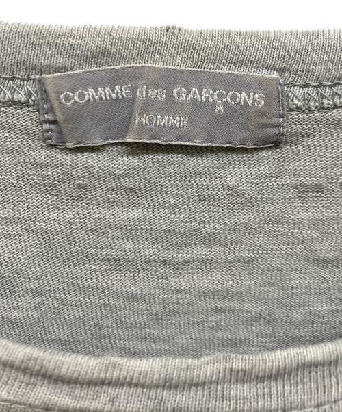 COMME des GARCONS HOMME（コムデギャルソン オム）COMME des GARCONS HOMME (コムデギャルソン オム) ドットプリントTシャツ グレー サイズ:Freeの古着・服飾アイテム