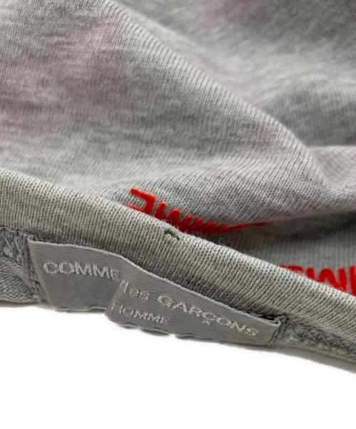 COMME des GARCONS HOMME（コムデギャルソン オム）COMME des GARCONS HOMME (コムデギャルソン オム) ドットプリントTシャツ グレー サイズ:Freeの古着・服飾アイテム