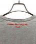 中古・古着 COMME des GARCONS HOMME (コムデギャルソン オム) ドットプリントTシャツ グレー サイズ:Free：8000円