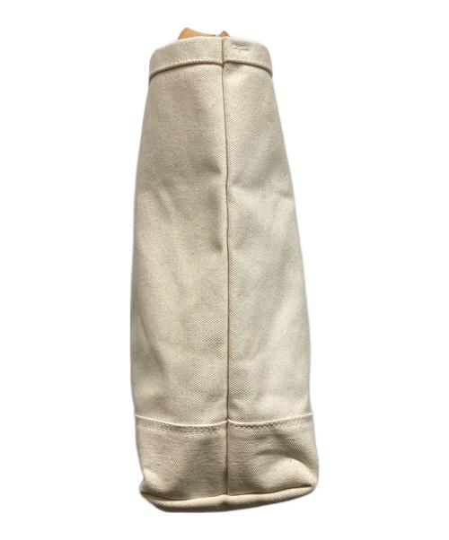 SILVER（シルバー）SILVER  (シルバー) キャンバストートバッグ アイボリーの古着・服飾アイテム