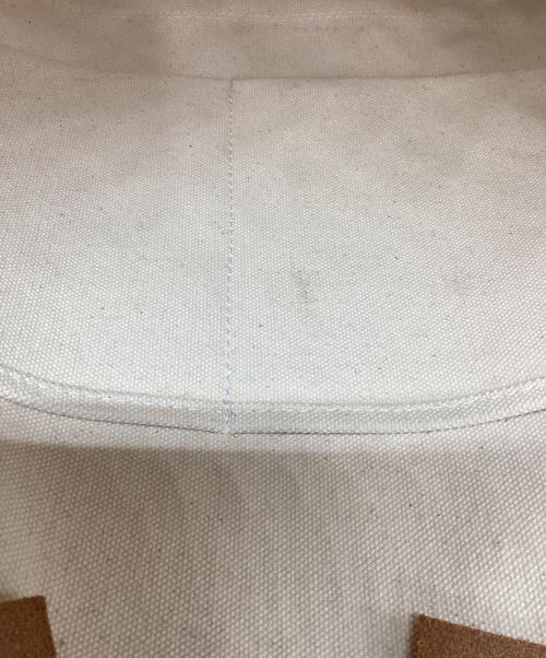 SILVER（シルバー）SILVER  (シルバー) キャンバストートバッグ アイボリーの古着・服飾アイテム