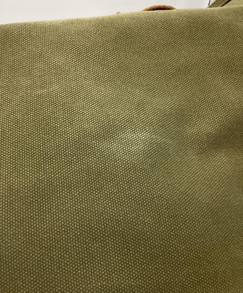 KAPITAL（キャピタル）KAPITAL (キャピタル) 4号アーミー帆布 MILK BAG オリーブの古着・服飾アイテム