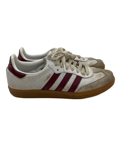 adidas（アディダス）adidas (アディダス) Samba OG 'White Collegiate Burgundy' ホワイト サイズ:26㎝の古着・服飾アイテム