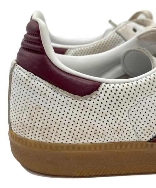 adidas（アディダス）adidas (アディダス) Samba OG 'White Collegiate Burgundy' ホワイト サイズ:26㎝の古着・服飾アイテム