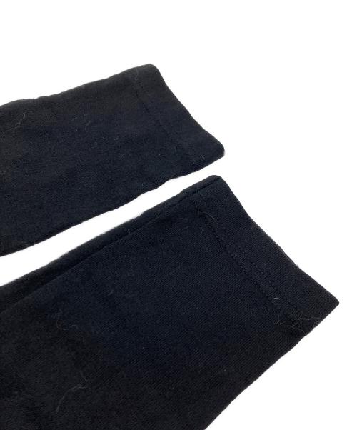 BURBERRY BLUE LABEL（バーバリー ブルー レーベル）BURBERRY BLUE LABEL (バーバリー ブルー レーベル) ロゴプリントニット ブラック サイズ:38の古着・服飾アイテム