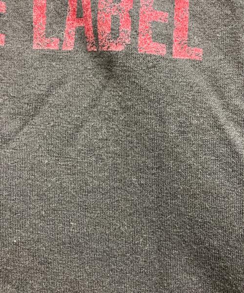 BURBERRY BLUE LABEL（バーバリー ブルー レーベル）BURBERRY BLUE LABEL (バーバリー ブルー レーベル) ロゴプリントニット ブラック サイズ:38の古着・服飾アイテム